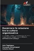 Produktbild: Esaminare la relazione tra la cultura organizzativa