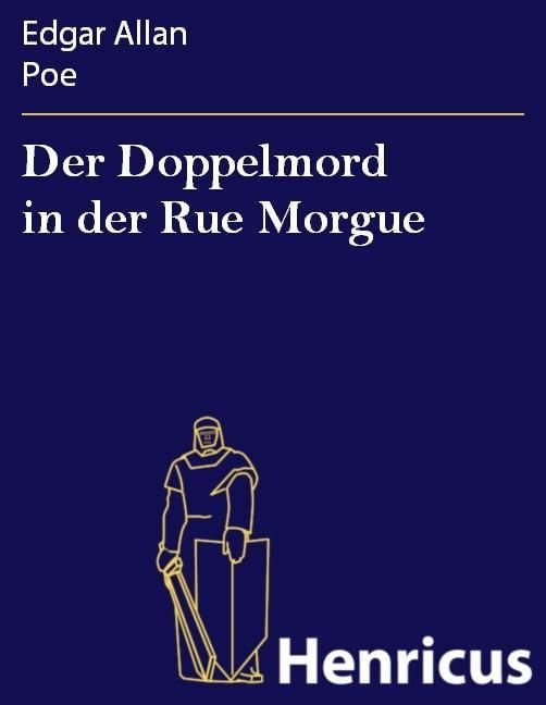 Produktbild: Der Doppelmord in der Rue Morgue