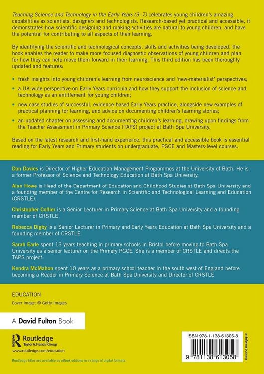 Produktbild: Teaching Science and Technology in the Early Years (3-7)