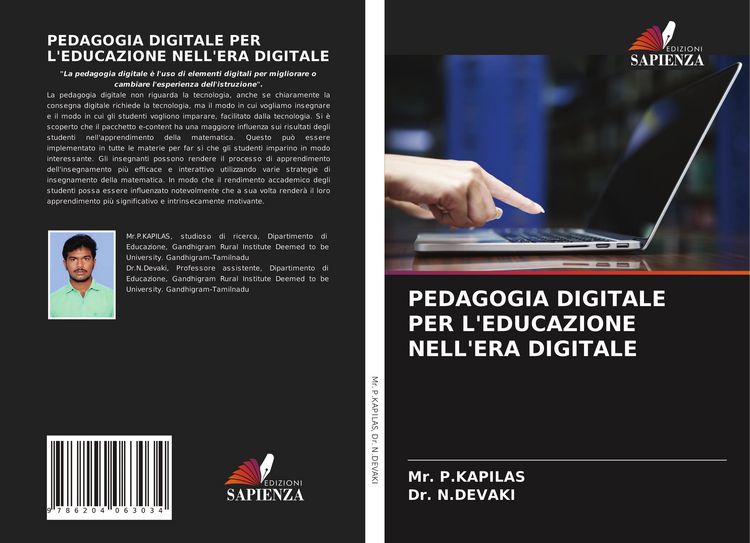 Produktbild: Pedagogia Digitale Per L'educazione Nell'era Digitale