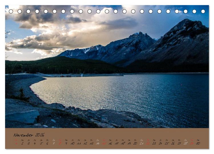 Produktbild: Fernweh nach Westkanada (Tischkalender 2026 DIN A5 quer), CALVENDO Monatskalender