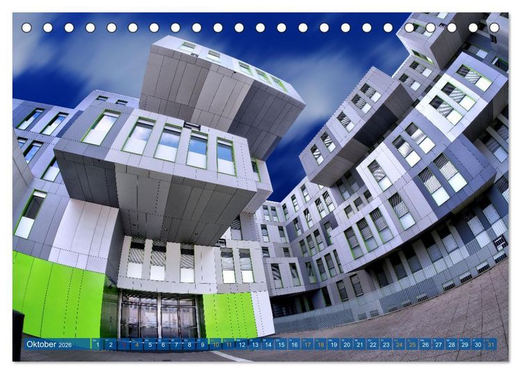 Produktbild: Architektur Portr&auml;ts (Tischkalender 2026 DIN A5 quer), CALVENDO Monatskalender