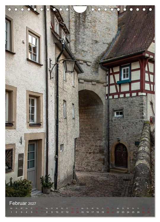 Produktbild: Deutschlands sch&ouml;nste Altstadt - Bad Wimpfen (Wandkalender 2027 DIN A4 hoch), CALVENDO Monatskalender