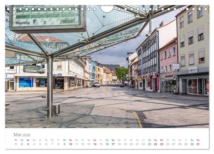 Produktbild: Schweinfurt - Stadt der Kunst und Industrie (Wandkalender 2026 DIN A4 quer), CALVENDO Monatskalender