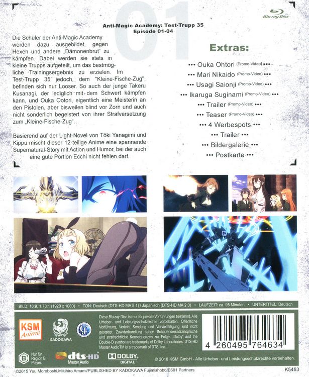 Produktbild: Anti-Magic Academy - Test Trupp 35 Vol.1: Episode 01-4