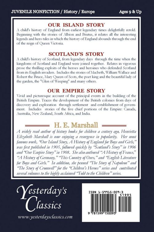 Produktbild: Our Island Story (Yesterday's Classics)