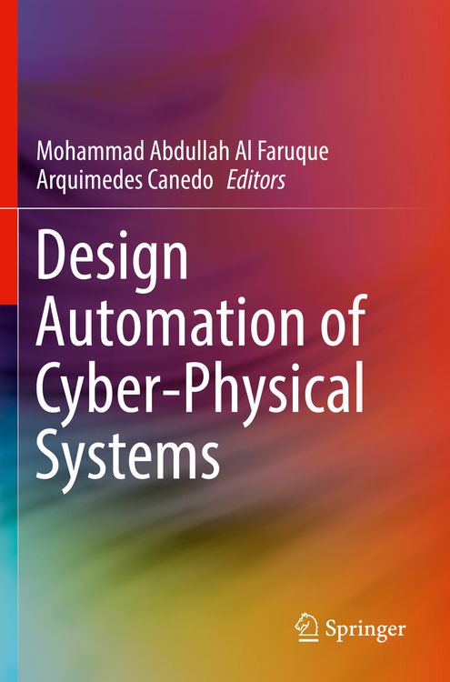 Produktbild: Design Automation of Cyber-Physical Systems