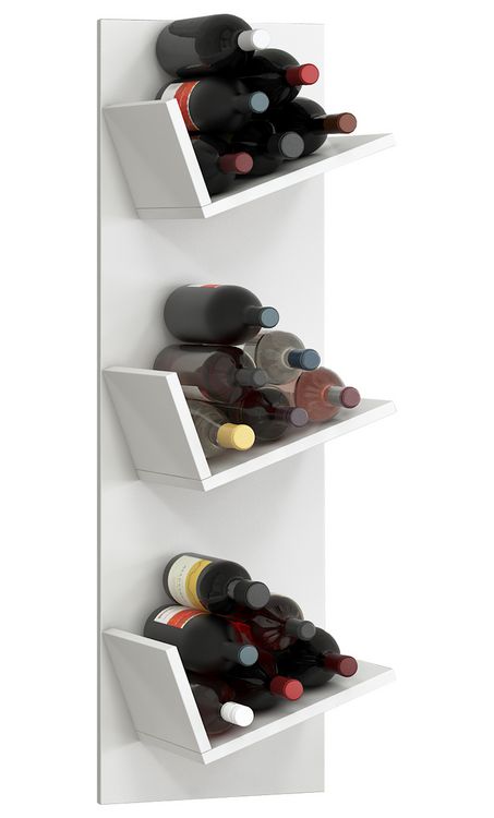 Produktbild: Holz Weinregal Wandregal Flaschen Wein Vinosi