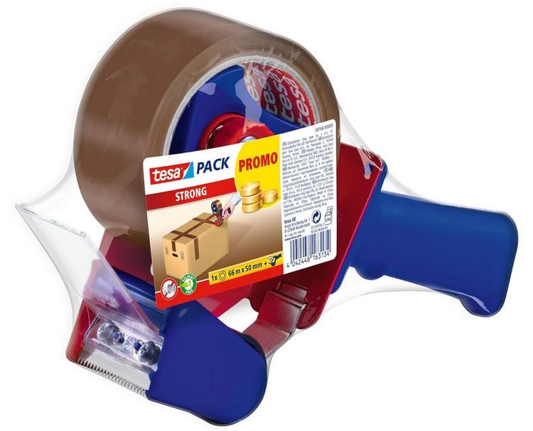 Produktbild: tesa Packbandabroller inkl. Packband 50mmx66m braun