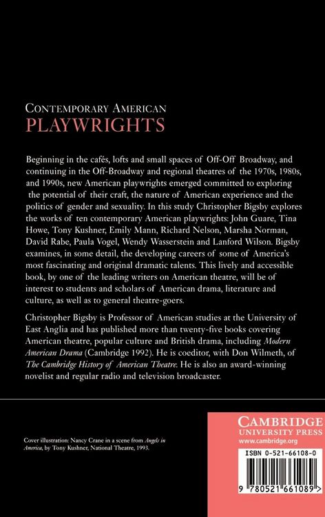 Produktbild: Contemporary American Playwrights