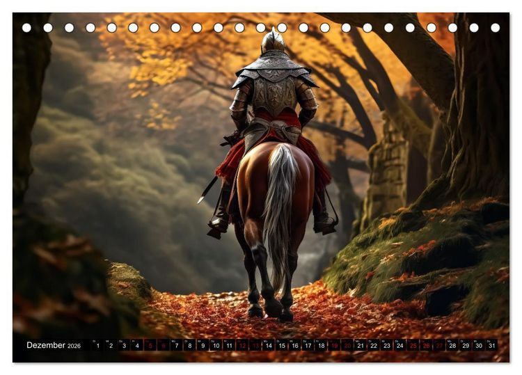 Produktbild: Das Turnier (Tischkalender 2026 DIN A5 quer), CALVENDO Monatskalender