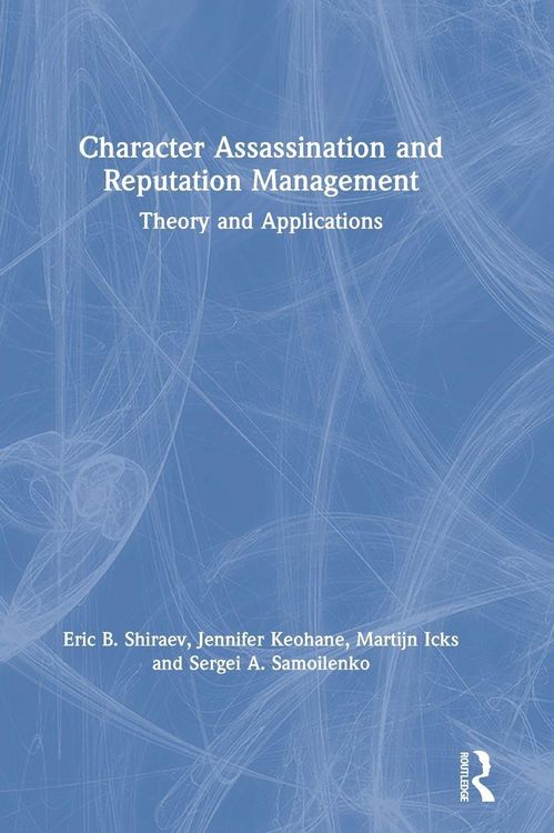 Produktbild: Character Assassination and Reputation Management
