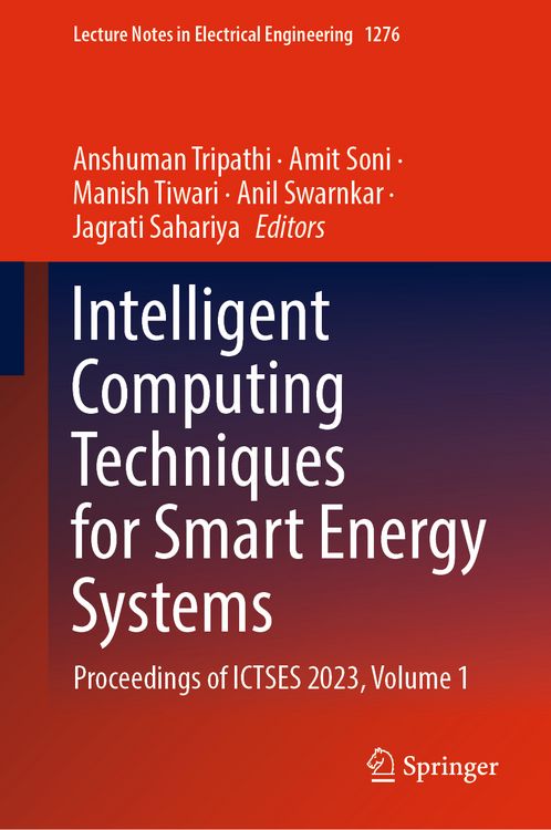 Produktbild: Intelligent Computing Techniques for Smart Energy Systems
