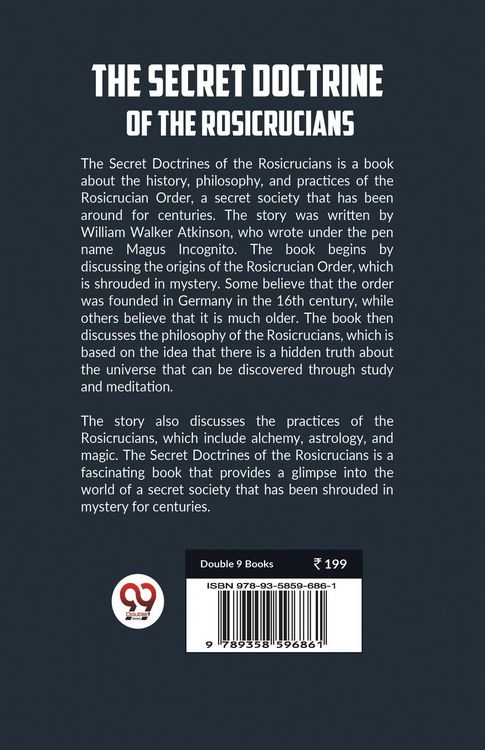 Produktbild: The Secret Doctrine Of The Rosicrucians