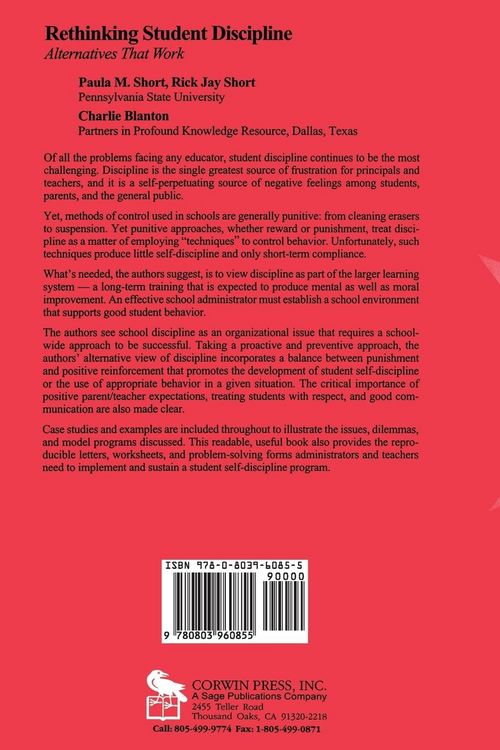 Produktbild: Rethinking Student Discipline