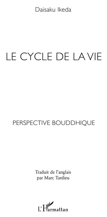 Produktbild: Cycle de la vie