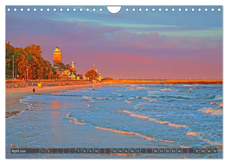 Produktbild: Kolberg - Kolobrzeg (Wandkalender 2026 DIN A4 quer), CALVENDO Monatskalender