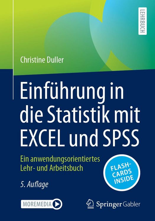 Produktbild: Einf&uuml;hrung in die Statistik mit EXCEL und SPSS