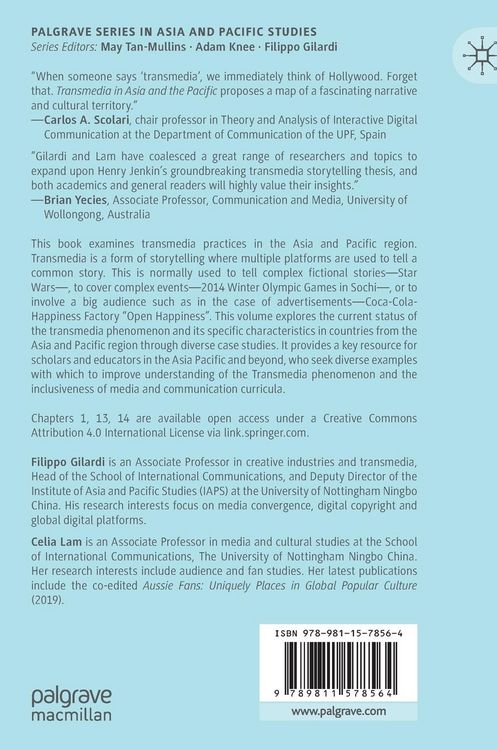 Produktbild: Transmedia in Asia and the Pacific