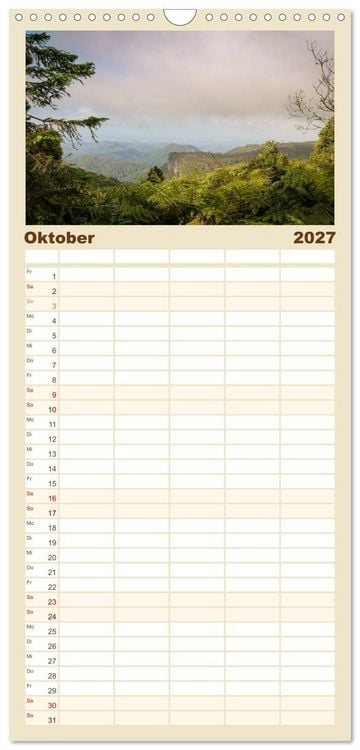 Produktbild: Familienplaner 2027 - Australien - Der vielseitige Osten mit 5 Spalten (Wandkalender, 21 x 45 cm) CALVENDO