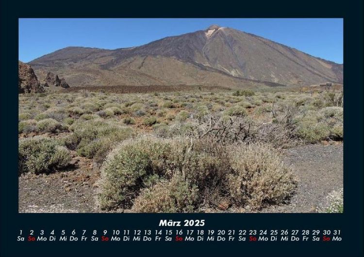 Produktbild: Bergige Welten 2025 Fotokalender DIN A4