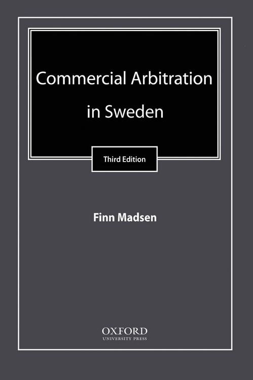 Produktbild: Commercial Arbitration in Sweden
