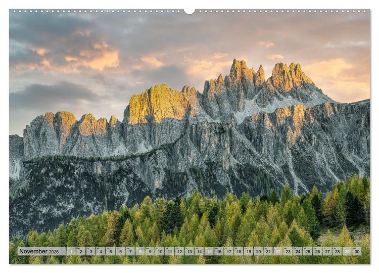 Produktbild: Faszination Dolomiten (hochwertiger Premium Wandkalender 2026 DIN A2 quer), Kunstdruck in Hochglanz