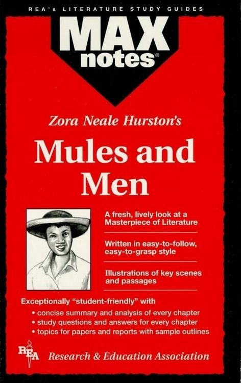 Produktbild: Mules and Men (MAXNotes Literature Guides)