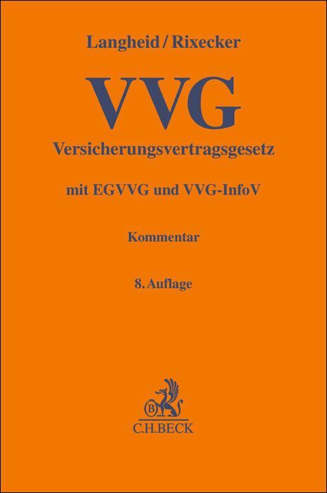 Produktbild: Versicherungsvertragsgesetz. VVG