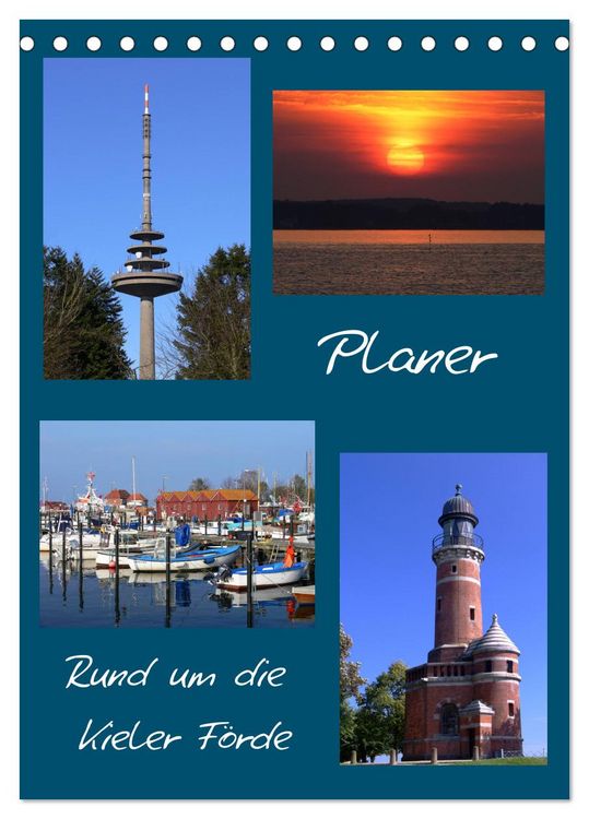 Produktbild: Rund um die Kieler F&ouml;rde / Planer (Tischkalender 2026 DIN A5 hoch), CALVENDO Monatskalender