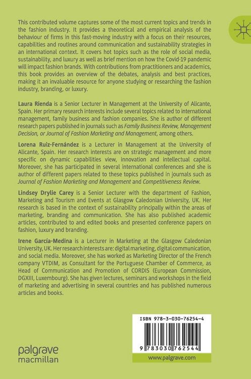 Produktbild: Firms in the Fashion Industry