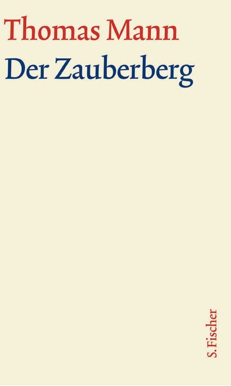 Produktbild: Der Zauberberg. Große kommentierte Frankfurter Ausgabe. Textband
