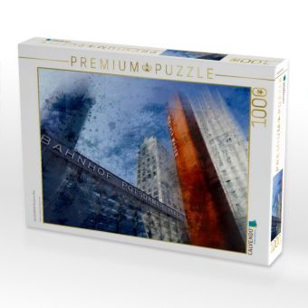 Produktbild: CALVENDO Puzzle City-Art BERLIN Potsdamer Platz | 1000 Teile Lege-Gr&ouml;&szlig;e 64x48cm Foto-Puzzle f&uuml;r gl&uuml;ckliche Stunden