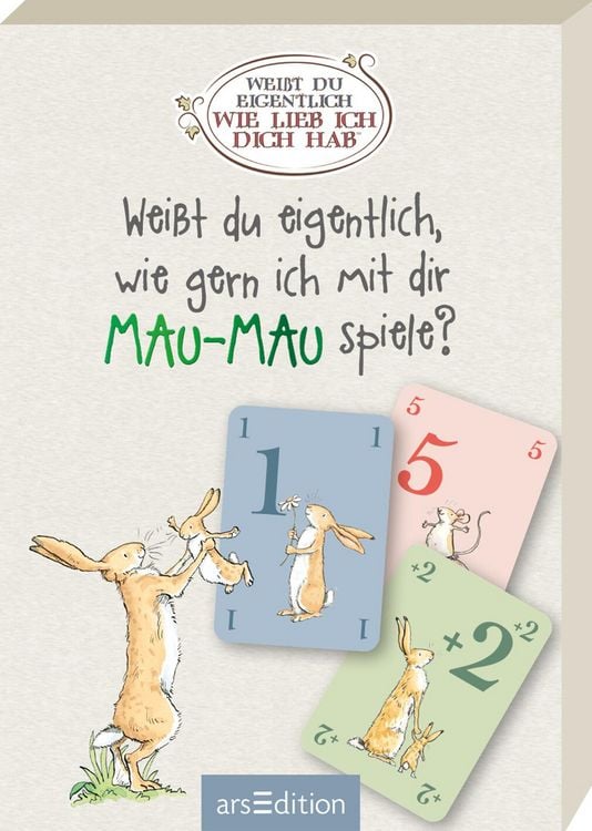 Produktbild: Wei&szlig;t du eigentlich, wie gern ich mit dir Mau-Mau spiele?