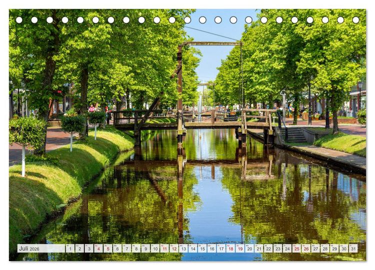 Produktbild: Rund um Papenburg (Tischkalender 2026 DIN A5 quer), CALVENDO Monatskalender