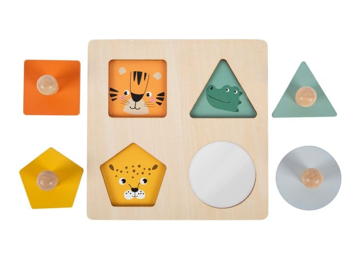 Produktbild: Montessori Setzpuzzle Formen und Motive