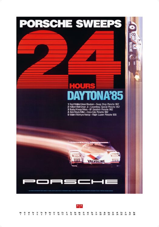 Produktbild: Porsche Rennplakate 2027