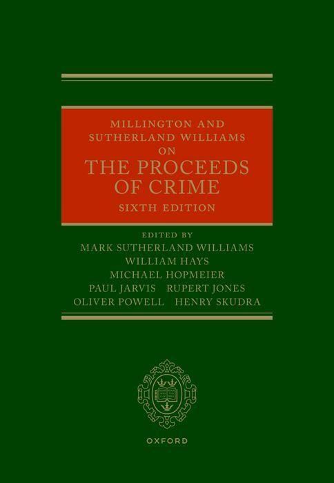 Produktbild: Millington and Sutherland Williams on the Proceeds of Crime