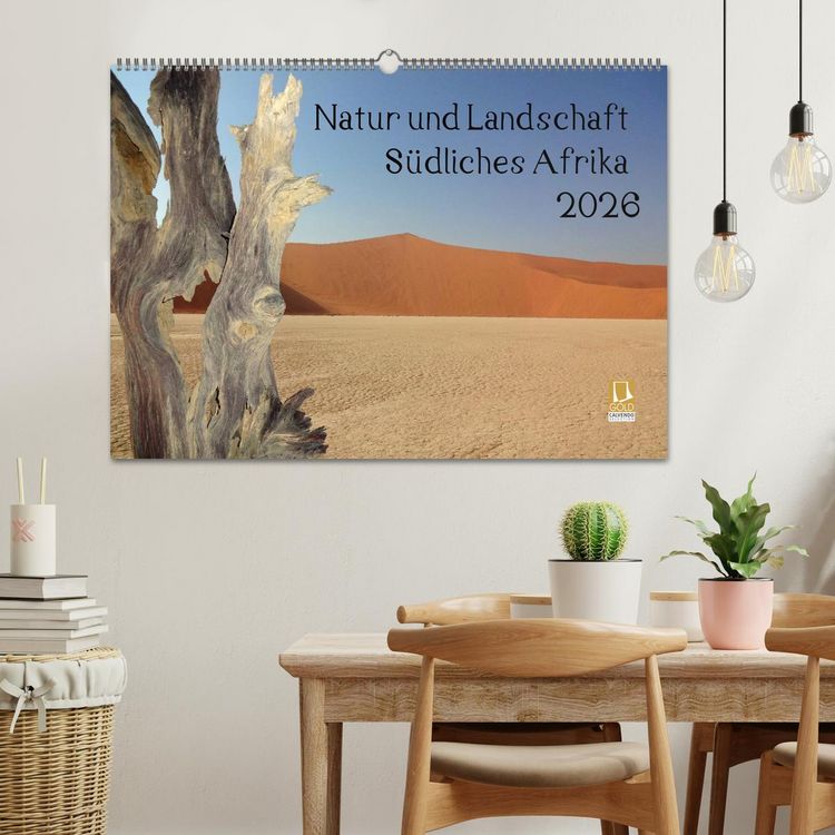Produktbild: Natur und Landschaft. S&uuml;dliches Afrika 2026 (Wandkalender 2026 DIN A2 quer), CALVENDO Monatskalender