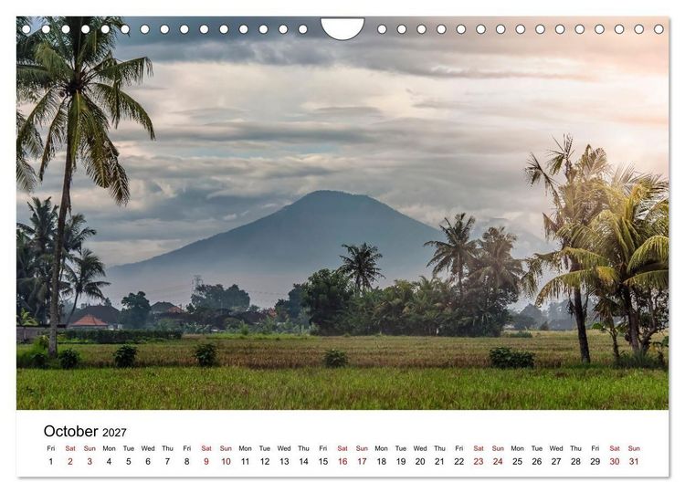 Produktbild: Tropical Vibes (Wall Calendar 2027 DIN A4 landscape), CALVENDO 12 Month Wall Calendar