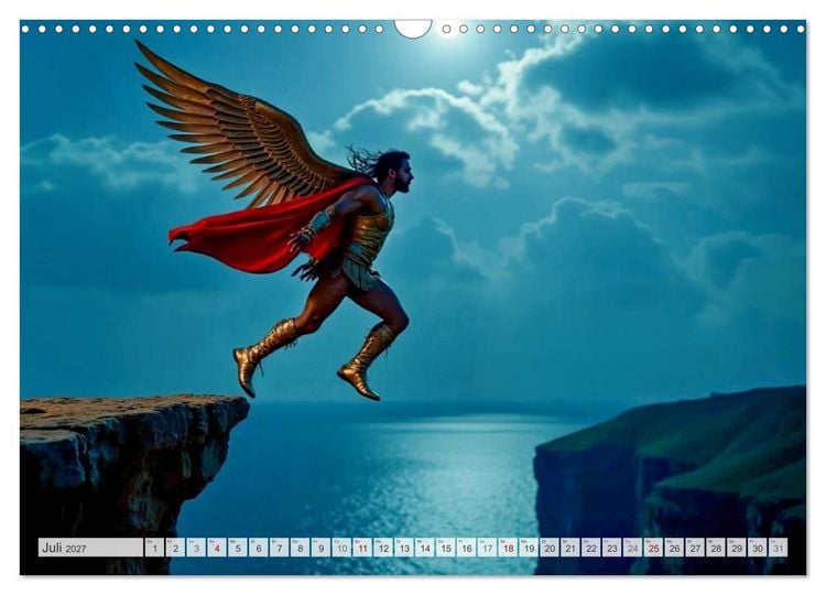 Produktbild: Perseus und Medusa (Wandkalender 2027 DIN A3 quer), CALVENDO Monatskalender