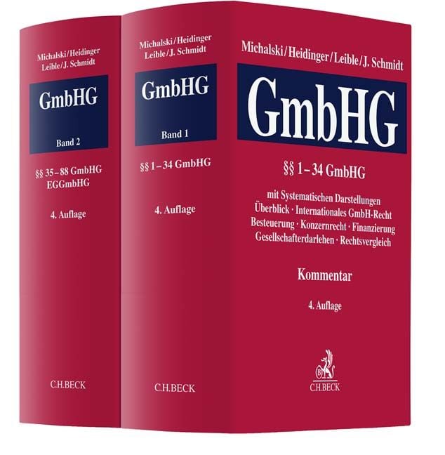 Produktbild: Kommentar zum Gesetz betreffend die Gesellschaften mit beschr&auml;nkter Haftung (GmbH-Gesetz). GmbHG