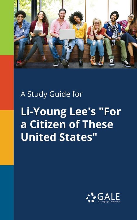 Produktbild: A Study Guide for Li-Young Lee's "For a Citizen of These United States"