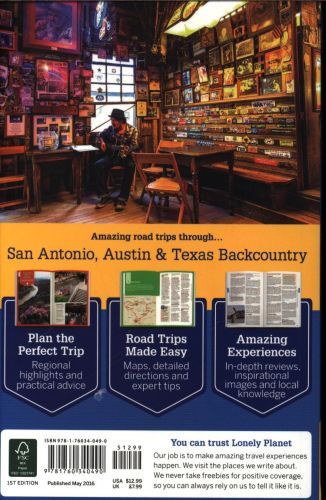 Produktbild: Lonely Planet: Lonely Planet San Antonio, Austin & Texas Bac