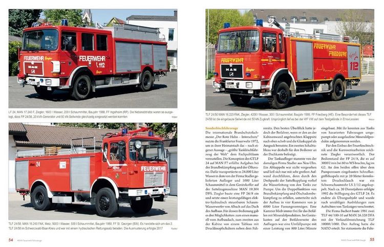 Produktbild: MAN Feuerwehrfahrzeuge, Band 1
