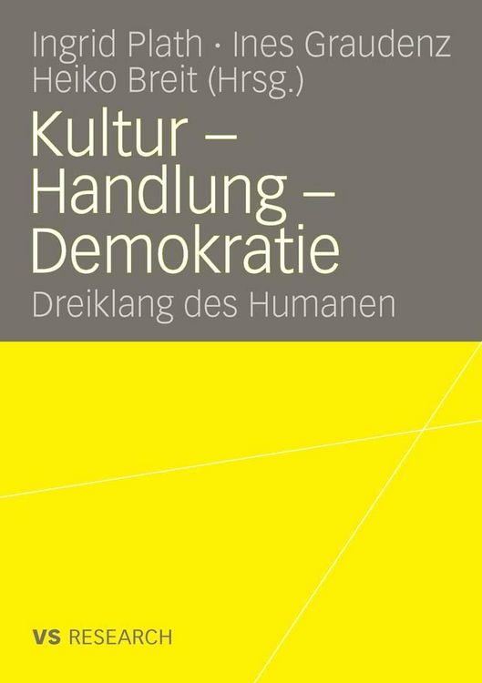 Produktbild: Kultur - Handlung - Demokratie