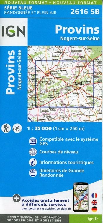 Produktbild: Provins 1:25 000