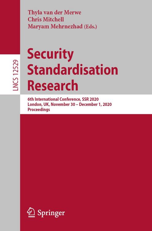 Produktbild: Security Standardisation Research