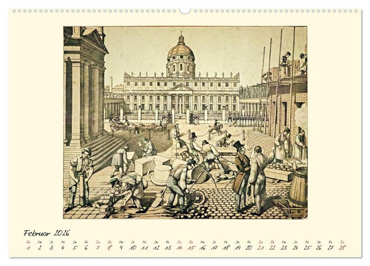 Produktbild: Alltagsleben der Biedermeier-Zeit (hochwertiger Premium Wandkalender 2026 DIN A2 quer), Kunstdruck in Hochglanz