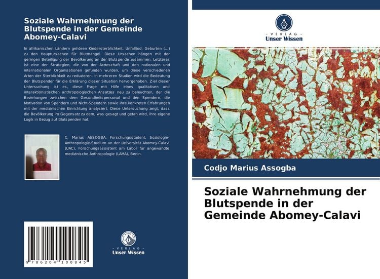 Produktbild: Soziale Wahrnehmung der Blutspende in der Gemeinde Abomey-Calavi